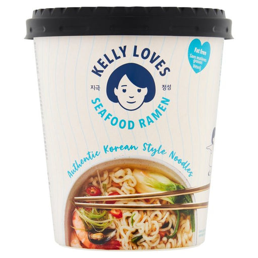 Kelly Loves Korean Seafood Ramen Noodles 168g Botiga