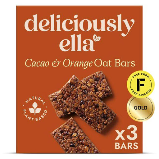 Deliciously Ella Cacao & Orange Oat Bar Multipack 3 x 50g Botiga