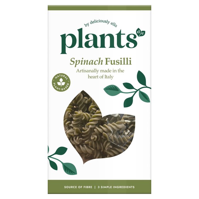 Plants by Deliciously Ella Spinach Fusilli 250g Botiga