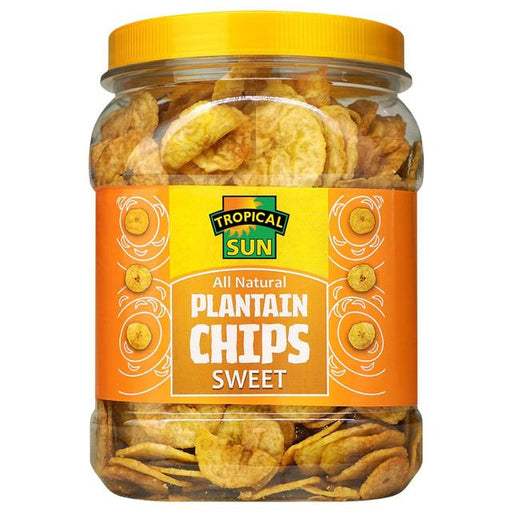 Tropical Sun Plantain Chips Sweet 450g Botiga