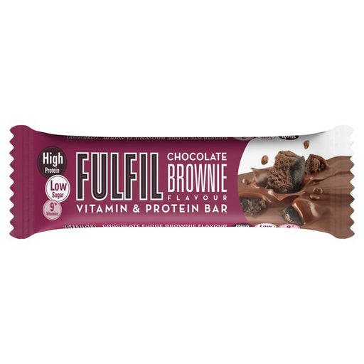 FULFIL Chocolate Brownie Vitamin & Protein Bar 55g Botiga