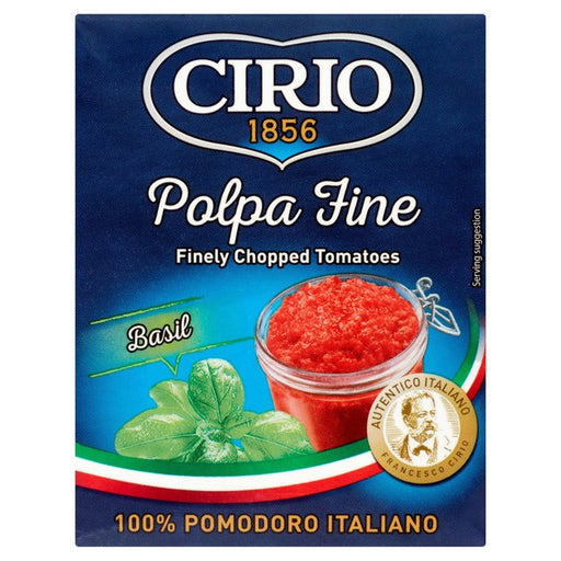 Cirio Polpa Fine Basil 390g Botiga