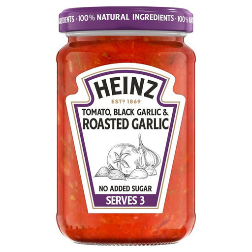 Heinz Black & Roasted Garlic Pasta Sauce 350g 350g Botiga