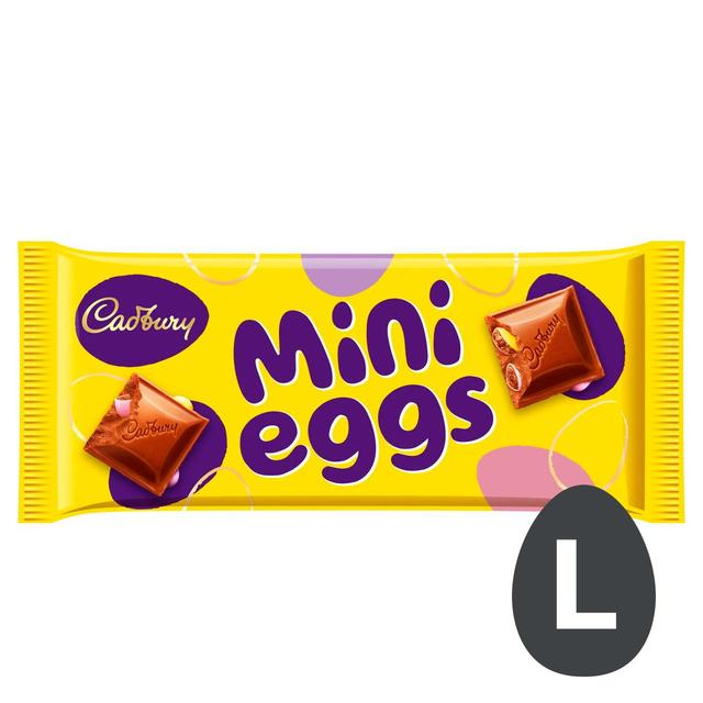 Cadbury Mini Eggs Milk Chocolate Large Bar 360g Botiga