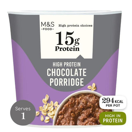 M&S High Protein Chocolate Porridge 80g Botiga