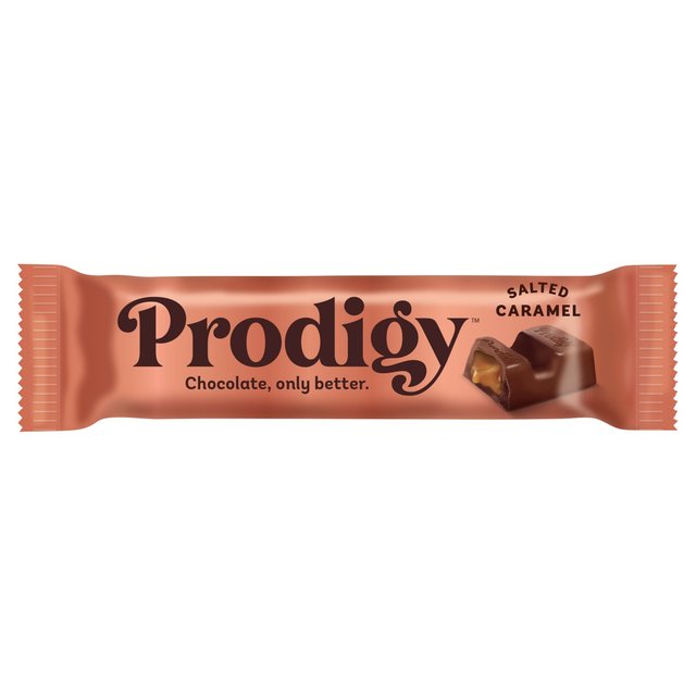 Prodigy Salted Caramel Chocolate Bar 35g Botiga