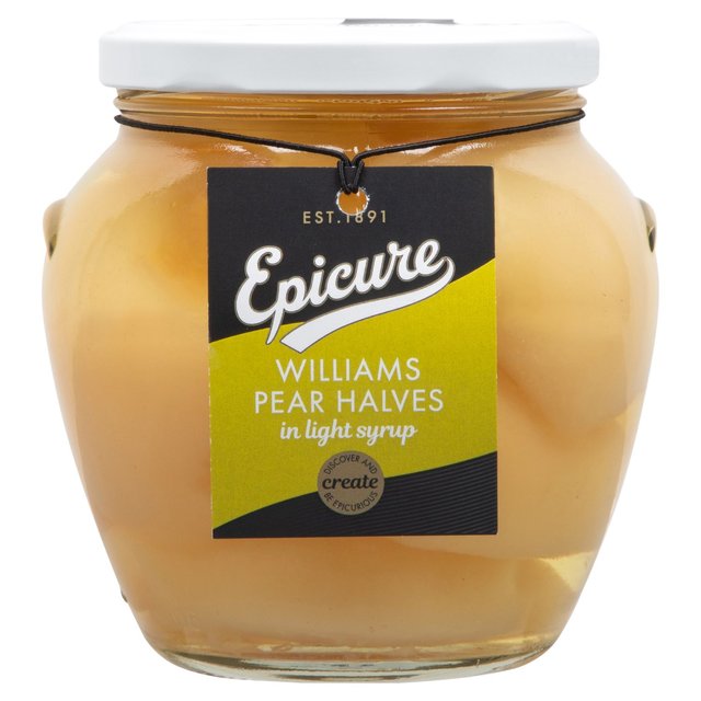 Epicure William Pear Halves in Syrup 540g Botiga