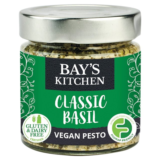 Bay's Kitchen Classic Basil Vegan Pesto 190g Botiga