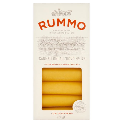 Rummo Cannelloni All'Uovo Egg Pasta No. 176 250g Botiga