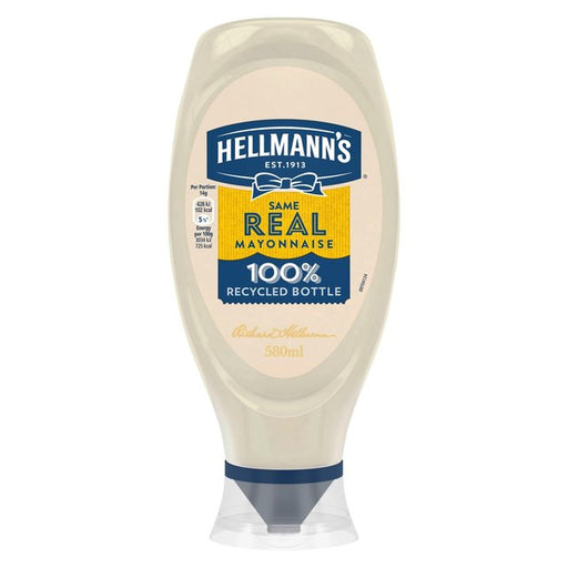 Hellmann's Real Mayonnaise 580ml Botiga