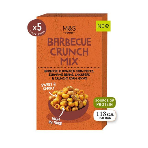 M&S Barbecue Crunch Mix 5 x 25g Botiga