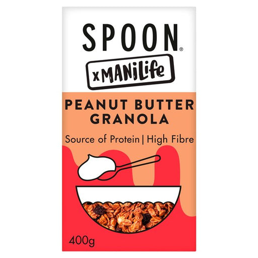 Spoon x Manilife Peanut Butter Granola 400g Botiga