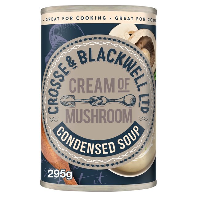 Crosse & Blackwell Condensed Cream of Mushroom Soup 295g 295g Botiga