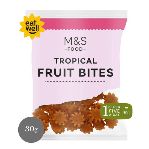 M&S Tropical Fruit Bites 30g Botiga