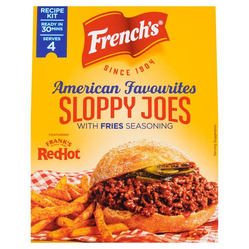 French's Sloppy Joes with Fries Seasoning Recipe Kit 105G 105g Botiga