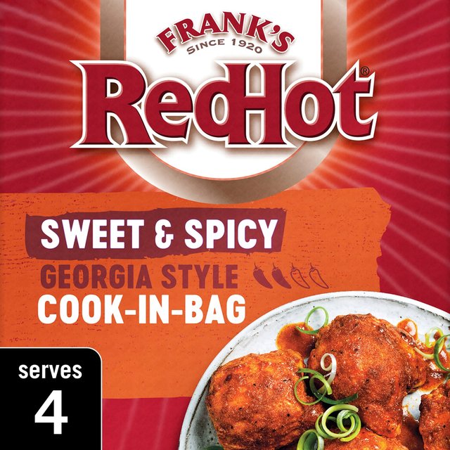 Frank's RedHot Sweet & Spicy Georgia Style Cook-In-Bag 25G 25g Botiga