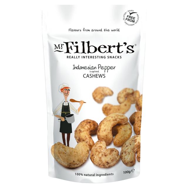 Mr Filbert's Indonesian Pepper Inspired Cashews 100g Botiga