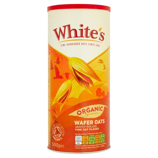 White's Organic Wafer Oats Caddy 500g Botiga