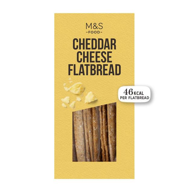 M&S Cheddar Cheese Flatbread 140g Botiga