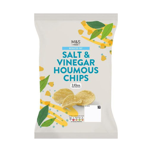 M&S Salt & Vinegar Houmous Chips 110g Botiga