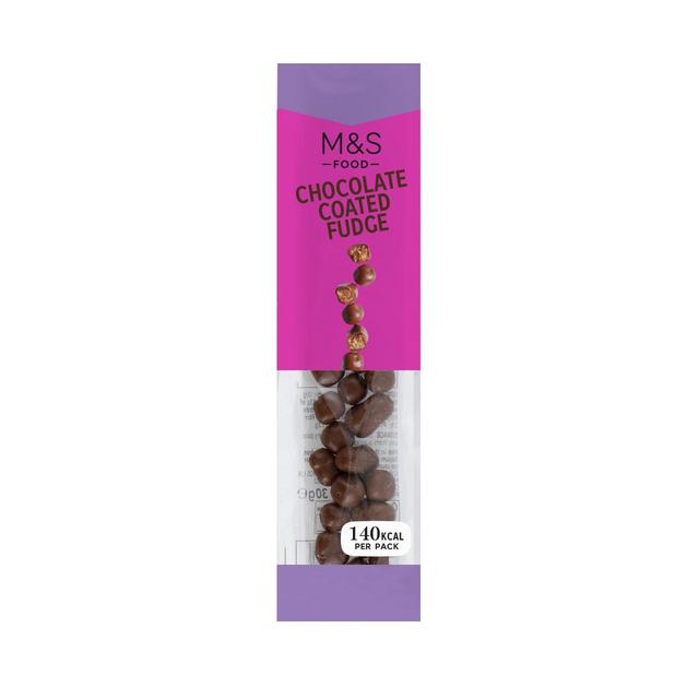 M&S Chocolate Coated Fudge 28g Botiga