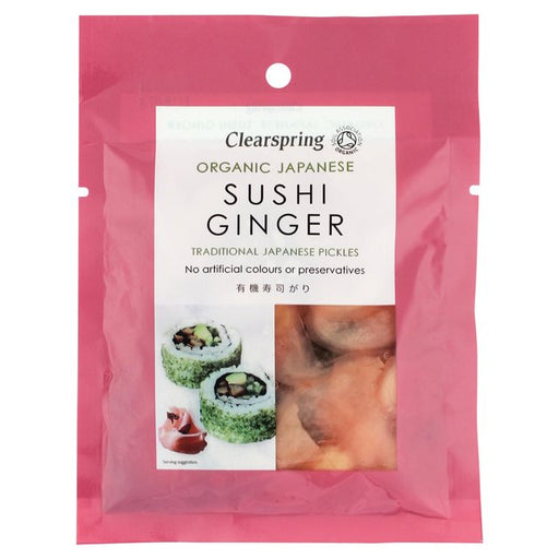 Clearspring Organic Japanese Sushi Ginger 50g Botiga