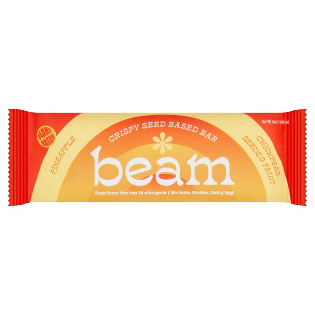 Beam Crispy Seed Based Bar Pineapple 30g Botiga