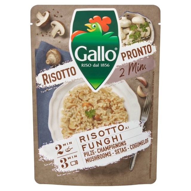 Riso Gallo Risotto Pronto Mushroom 250g Botiga