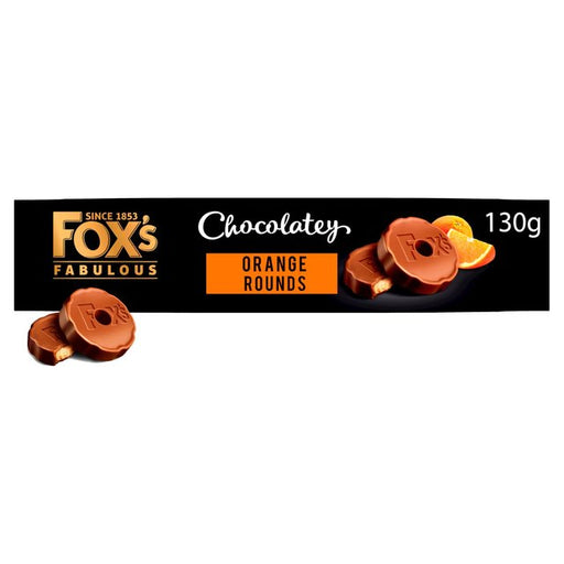 Fox's Biscuits Chocolatey Orange Rounds 130g Botiga