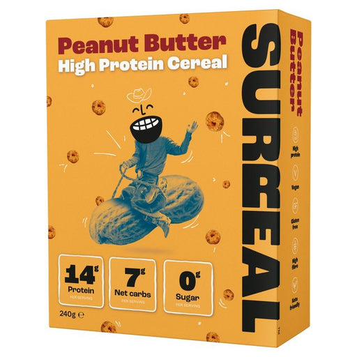 Surreal High Protein Low Sugar Peanut Butter Cereal 240g Botiga