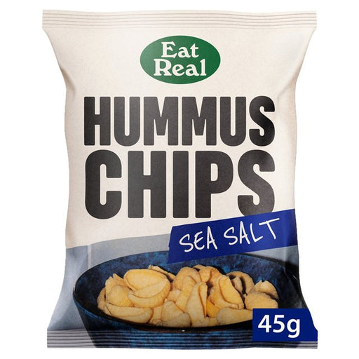 Eat Real Hummus Sea Salt Chips 45g Botiga