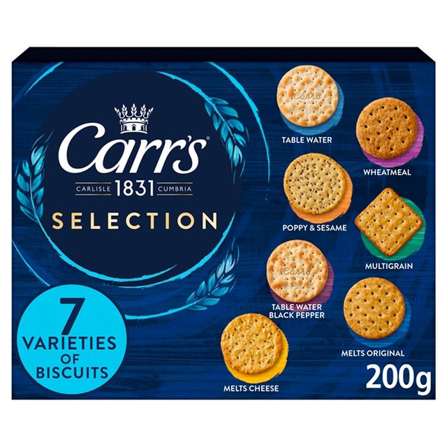 Carr's Crackers Selection 200g Botiga