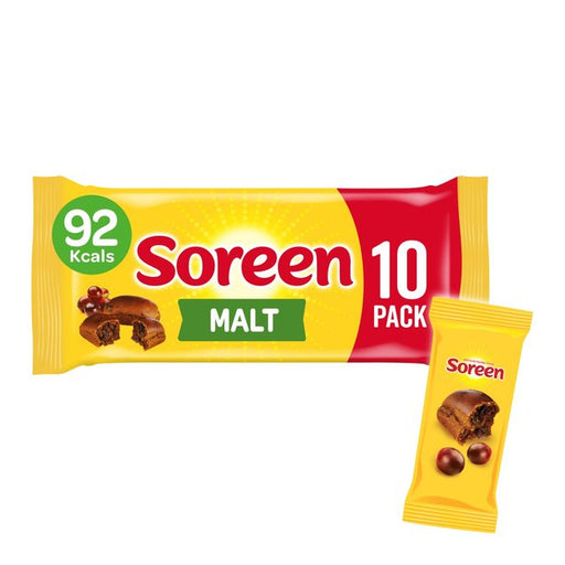 Soreen 10 Individually Wrapped Malt Lunchbox Loaves 10 per pack Botiga