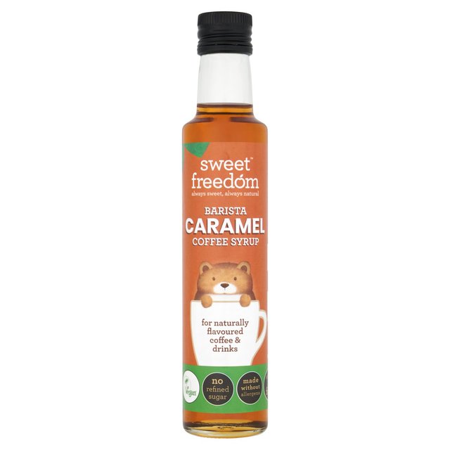 Sweet Freedom Barista Syrup Caramel 250ml Botiga