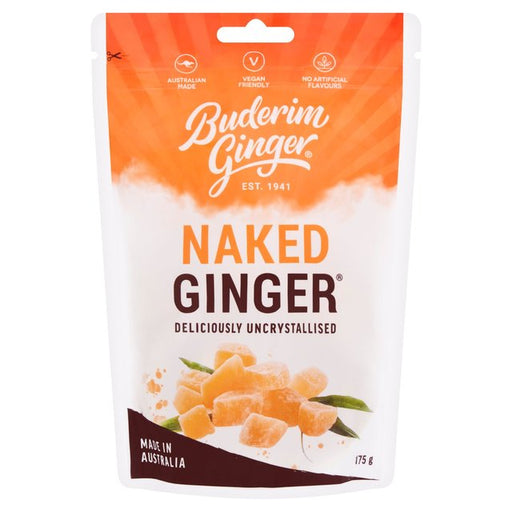 Buderim Ginger Naked Ginger 175g Botiga