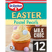 Dr. Oetker 12 Milk Chocolate Pastel Pearls Cake Decorations 33g Botiga