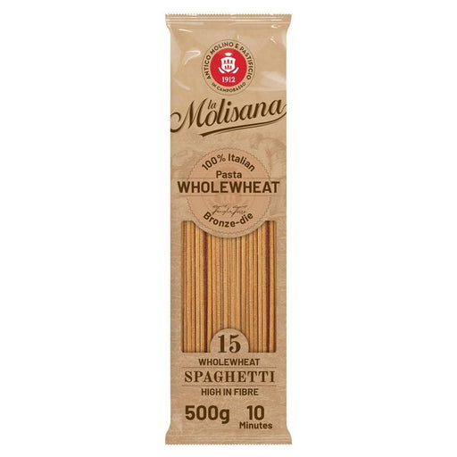 La Molisana Wholewheat Spaghetti Pasta No.15 500g Botiga