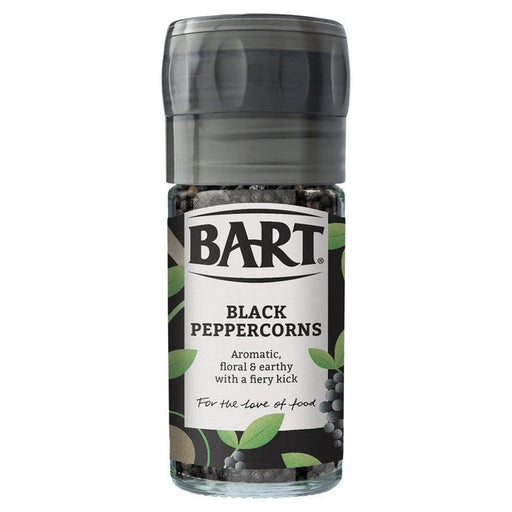 Bart Black Peppercorn Mill 42g Botiga