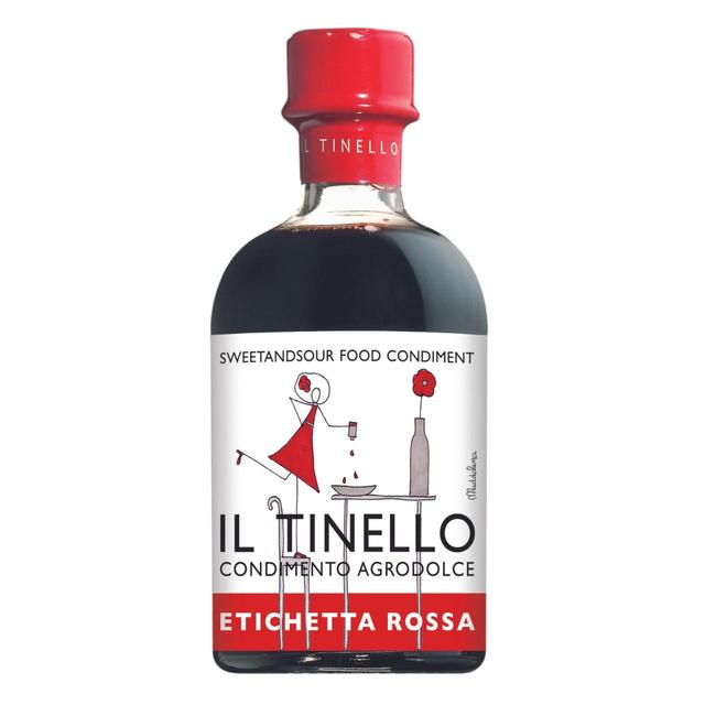 Il Tinello Balsamic Vinegar of Modena IGP Red Label Low Acidity 250ml Botiga