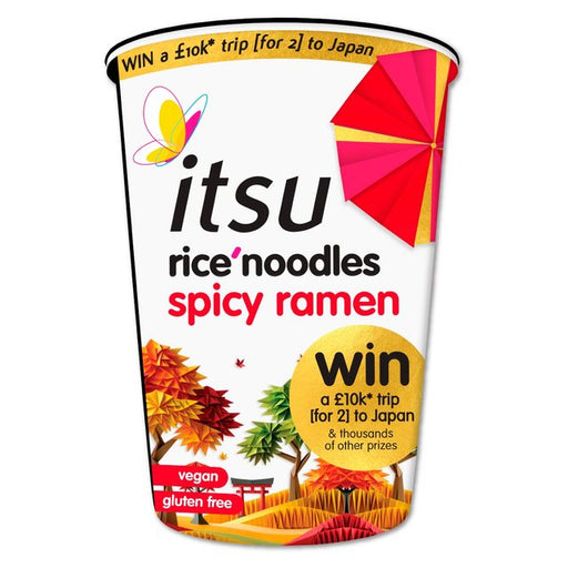 itsu spicy ramen rice noodles cup 63g Botiga