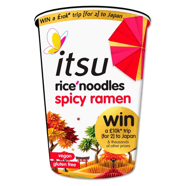 itsu spicy ramen rice noodles cup 63g Botiga