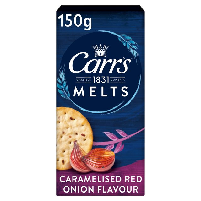 Carr's Melts Caramelised Red Onion Crackers 150g Botiga