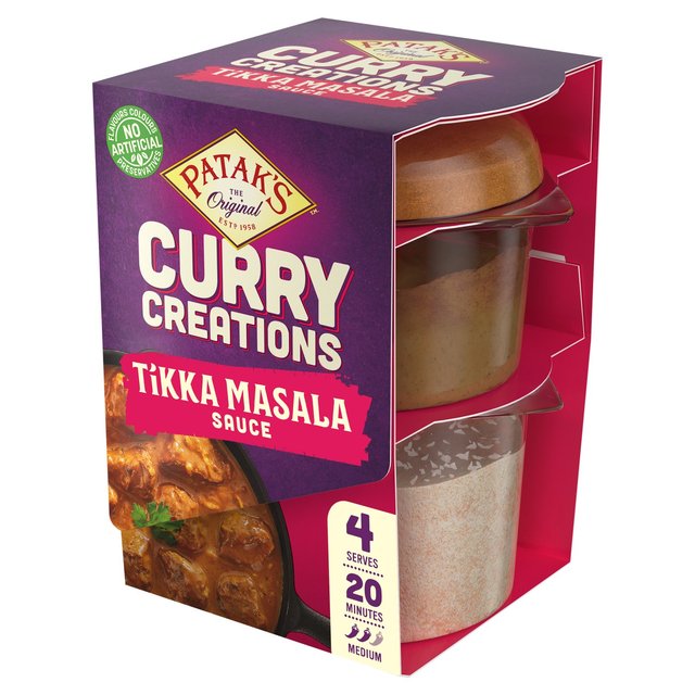 Patak's Tikka Masala Curry Creations Sauce Kit 160g Botiga