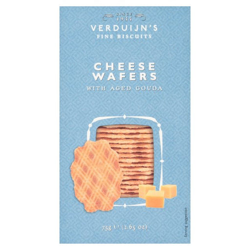 Verduijn Cheese Wafers with aged Gouda 75g Botiga