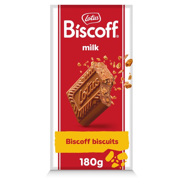 Lotus Biscoff Milk Chocolate with Biscoff Crumbs 180g Botiga