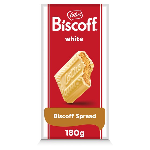 Lotus Biscoff White Chocolate with Biscoff Cream 180g Botiga