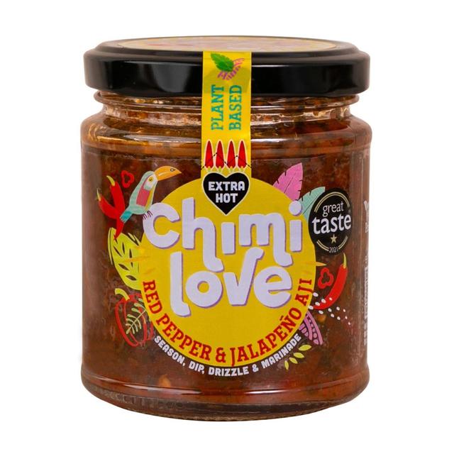 Chimilove Red Pepper & Red Jalapeno Aji Sauce 165g Botiga