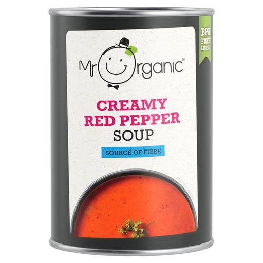 Mr Organic Creamy Red Pepper Soup 400g Botiga