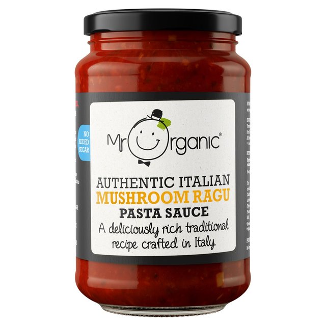 Mr Organic Mushroom Ragu Pasta Sauce 350g Botiga