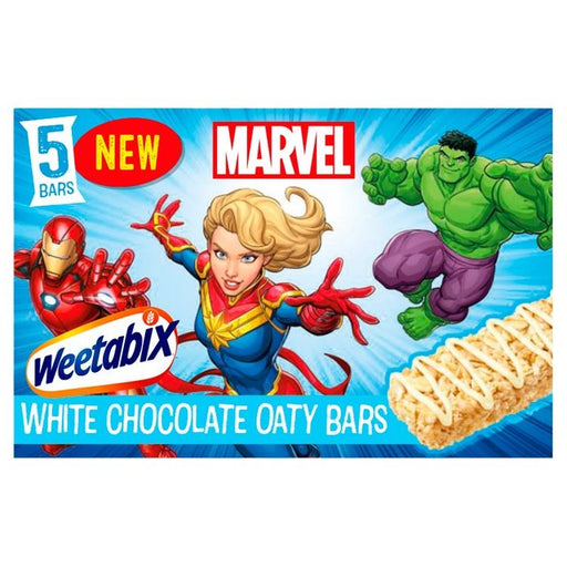 Marvel Disney Bars White Chocolate Oat Bars 5 x 23g Botiga